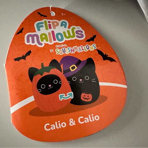 12” Calio The Cat Flip-A-Mallow Squishmallows NWT - Picture 3 of 4